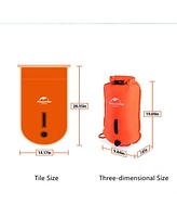 Naturehike 28L Safety Swim Buoy, Ultralight Tow Float & Dry Bag for Swimming, Kayaking, Snorkeling, Diving, Fishing with Adjustable Waist Belt