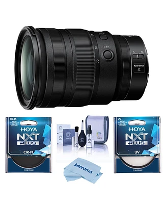 Nikon Nikkor Z 24-70mm f/2.8 S Lens, Bundle with Hoya Nxt Plus 82mm Uv+Cpl Filter Kit, Cleaning Kit, Cleaning Cloth