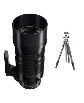 Panasonic Lumix G Leica Dg Vario-Elmar 100-400mm f/4-6.3 Lens with Alta Pro 2+ 264AB 4-Section Aluminum Tripod
