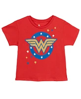 Justice League Girls Dc Comics Wonder Woman T-Shirt