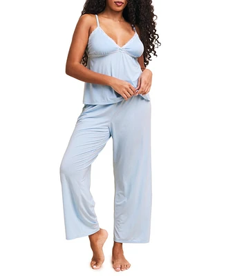 Adore Me Plus Eloisa Tank Top & Pants Pajama Set