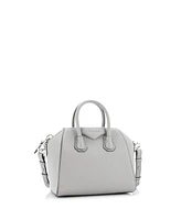 Pre-Owned Givenchy Mini Antigona Bag Leather