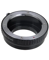 Fotodiox Lens Mount Adapter for Olympus Digital Zuiko Om 4/3 (OM4/3) Lens to Micro Four Thirds (Mft, M4/3) Mount Mirrorless Camera Body
