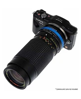 Fotodiox Mount Adapter with Aperture Control Dial for Mamiya Ze Lens to Micro Four Thirds Mirrorless Camera