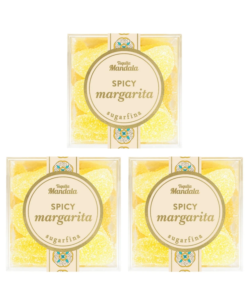 Sugarfina Spicy Margarita Small Cube Kit Tequila Mandala Blanco, 3 Pieces