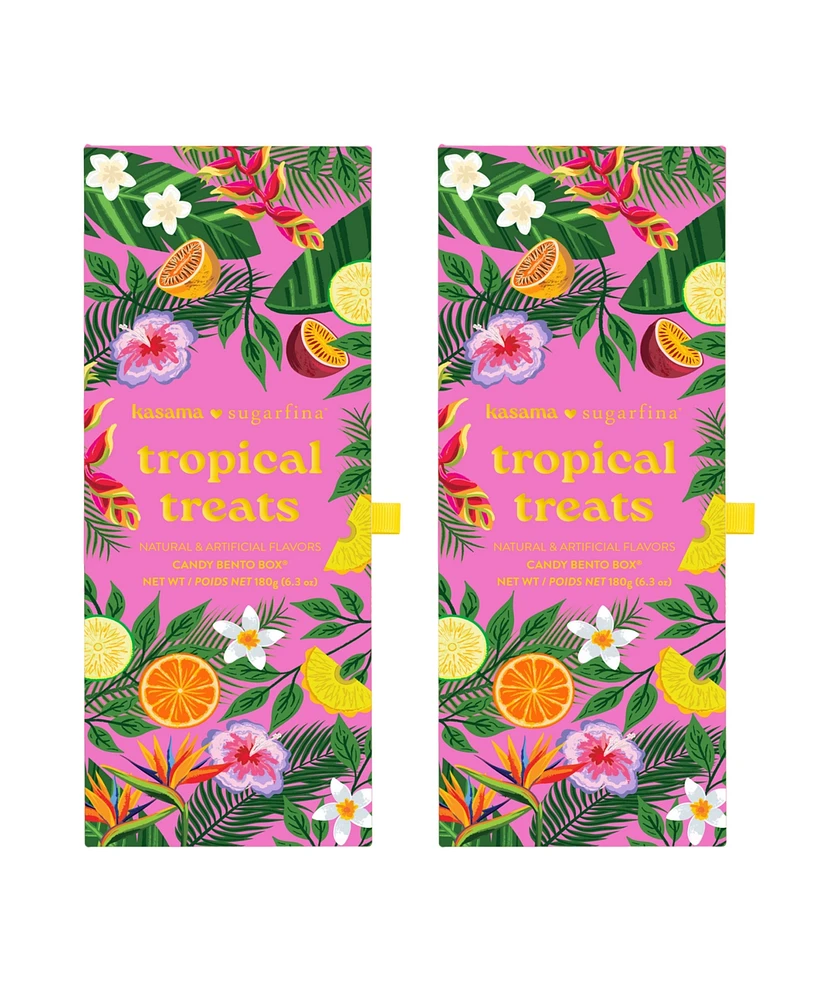 Sugarfina Tropical Treats Bento Box Duo Kasama Rum, 3 Pieces