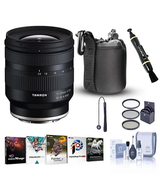 Tamron 11-20mm f/2.8 Di Iii-a Rxd Lens for Sony E, Bundle with ProOptic 67mm Filter Kit, Pc Software Kit, Cleaning Kit, Lens Cap Tether, Lens Cleaner,