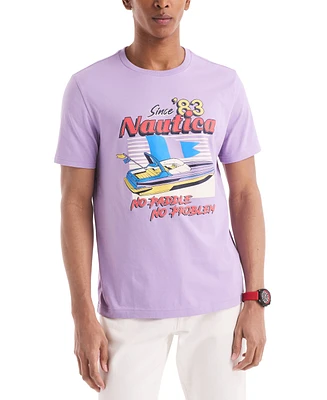 Nautica Men's Retro Vibe Classic-Fit Graphic T-Shirt