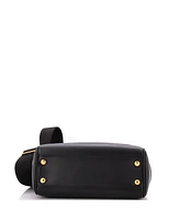 Pre-Owned Versace Medium Palazzo Empire Bag Crystal Studded Leather