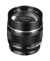 Olympus M.Zuiko Digital 75mm f/1.8 Lens for Micro Four Thirds, Black