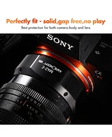 K&F Concept Kf M10105 High-precision Lens Adapter Ring, Matte Paint, Orange Secondary Oxide, M42-nex Pro