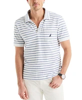 Nautica Men's Classic-Fit Stripe Seersucker Polo Shirt