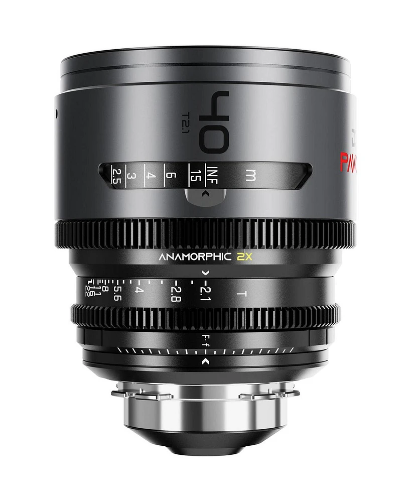 Dzofilm DZOFilm Pavo 40mm T2.1 2x Anamorphic Prime Lens for Pl/Ef Mount, Neutral Coating (Feet)