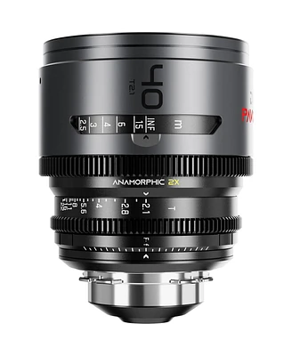 Dzofilm DZOFilm Pavo 40mm T2.1 2x Anamorphic Prime Lens for Pl/Ef Mount, Neutral Coating (Feet)