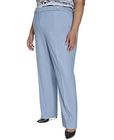 Calvin Klein Plus Faux Denim Pants