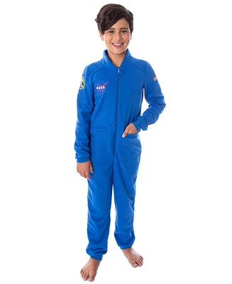 Nasa Boys Meatball One Piece Astronaut Space Suit Pajama Union