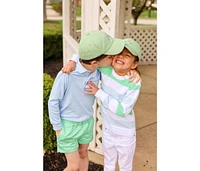 Bits & Bows Boys Golf Clubs Baseball Hat