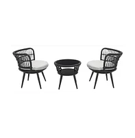 Kyomi 3PC Lounge Set