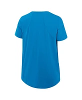 Nike Women's Blue Philadelphia Phillies 2025 City Connect Flowy Fashion Tri-Blend Performance T-Shirt