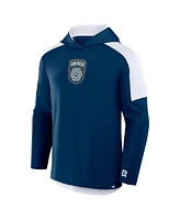 Fanatics Men's Navy San Diego Fc Red Card Transitional Pullover Hoodie