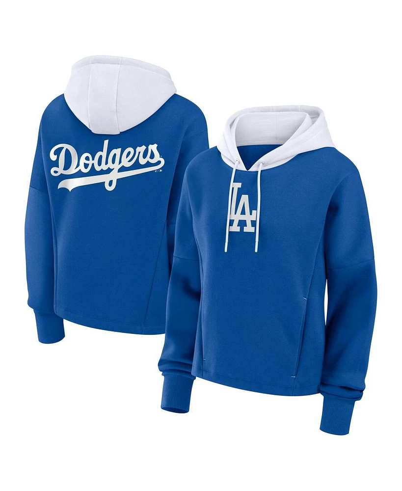 Fanatics Women's Royal Los Angeles Dodgers Oversized Legacy Favorite Spectator Pullover Hoodie