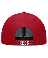Nike Men's White/Red Cincinnati Reds Club Performance Adjustable Hat