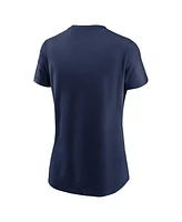 Nike Women's Navy Cleveland Guardians Fuse Wordmark T-Shirt