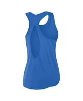 Fanatics Women's Blue Detroit Lions Iron Fan Tank Top