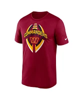 Nike Men's Burgundy Washington Commanders Legend Icon Performance T-Shirt