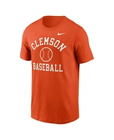 Nike Men's Orange Clemson Tigers Essential Baseball Arch T-Shirt