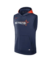 Nike Men's Navy Houston Astros 2025 City Connect Performance Sleeveless Pullover Hoodie