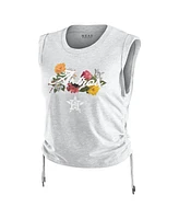 Wear By Erin Andrews Women's Heather Gray Houston Astros Cinched Tank Top