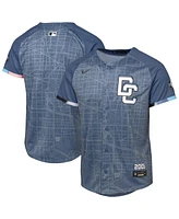Nike Big Boys and Girls Blue Washington Nationals 2025 City Connect Limited Jersey