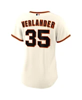 Nike Women's Justin Verlander Cream San Francisco Giants Home Replica Jersey