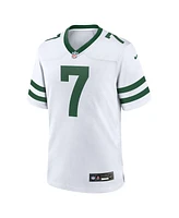 Nike Men's Justin Fields Legacy White New York Jets Game Jersey