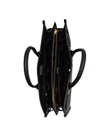 Anne Klein 3 Piece Work Bridge Snap Tote Bag