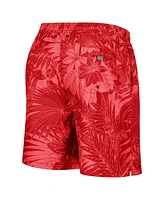 Tommy Bahama Men's Crimson Indiana Hoosiers Santiago Palms Board Shorts