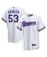 Nike Men's Adolis Garcia White Texas Rangers 2023 World Series Replica Player Jersey
