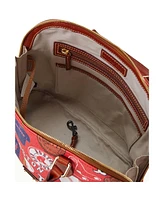 Dooney & Bourke Boston Red Sox Game Day Zip Satchel Bag