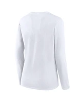 Fanatics Women's White Tampa Bay Lightning Long Sleeve T-Shirt