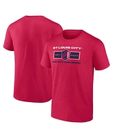 Fanatics Men's Red St. Louis City Sc Blindside T-Shirt