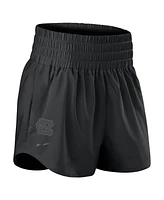Nike Women's Black North Carolina Tar Heels Performance One High-Rise Shorts