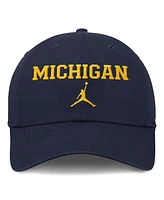 Jordan Men's Navy Michigan Wolverines Club Tri-Glide Adjustable Hat