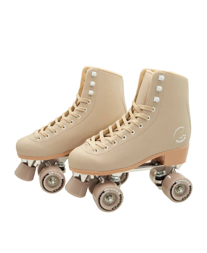 C7skates Forget Me Not Quad Roller Skates (Winter Wheat