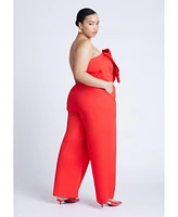 Eloquii Plus Flower Jumpsuit