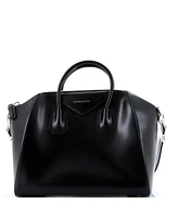 Pre-Owned Givenchy Medium Antigona Bag Glazed Leather