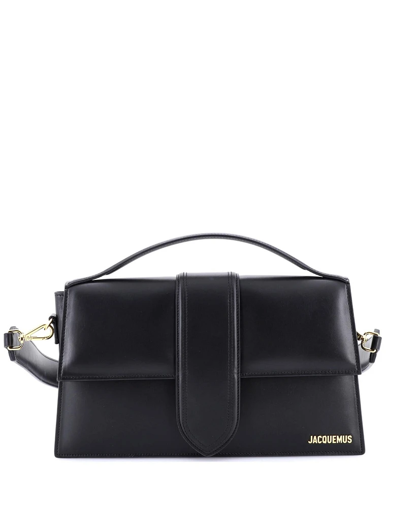 Pre-Owned Jacquemus Le Bambinou Flap Bag Leather