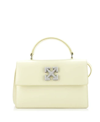 Pre-Owned Off White Jitney 1.4 Bag Leather