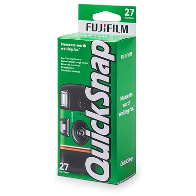Fujifilm QuickSnap Flash 400 One Time Use 35mm Camera with Flash, 27 Exposures 25-Pack