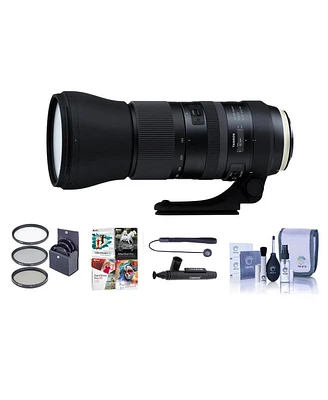 Tamron Sp 150-600mm f/5-6.3 Di Vc Usd G2 Lens for Nikon F, Bundle with ProOptic 95mm Filter Kit, Cleaning Kit, Lens Cap Tether, Lens Cleaner, Software